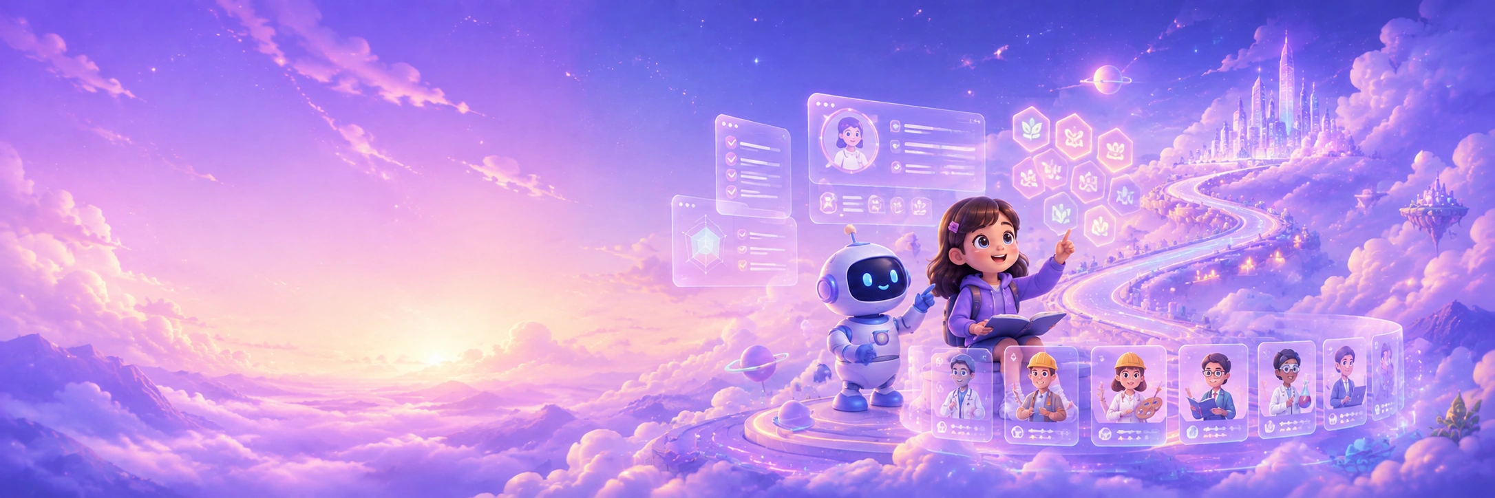 DreamFriend AI campaign background