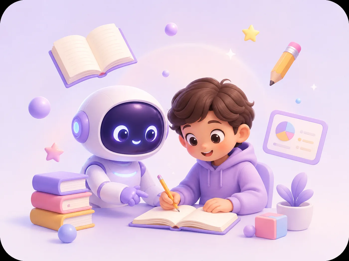 Friender mascot illustration