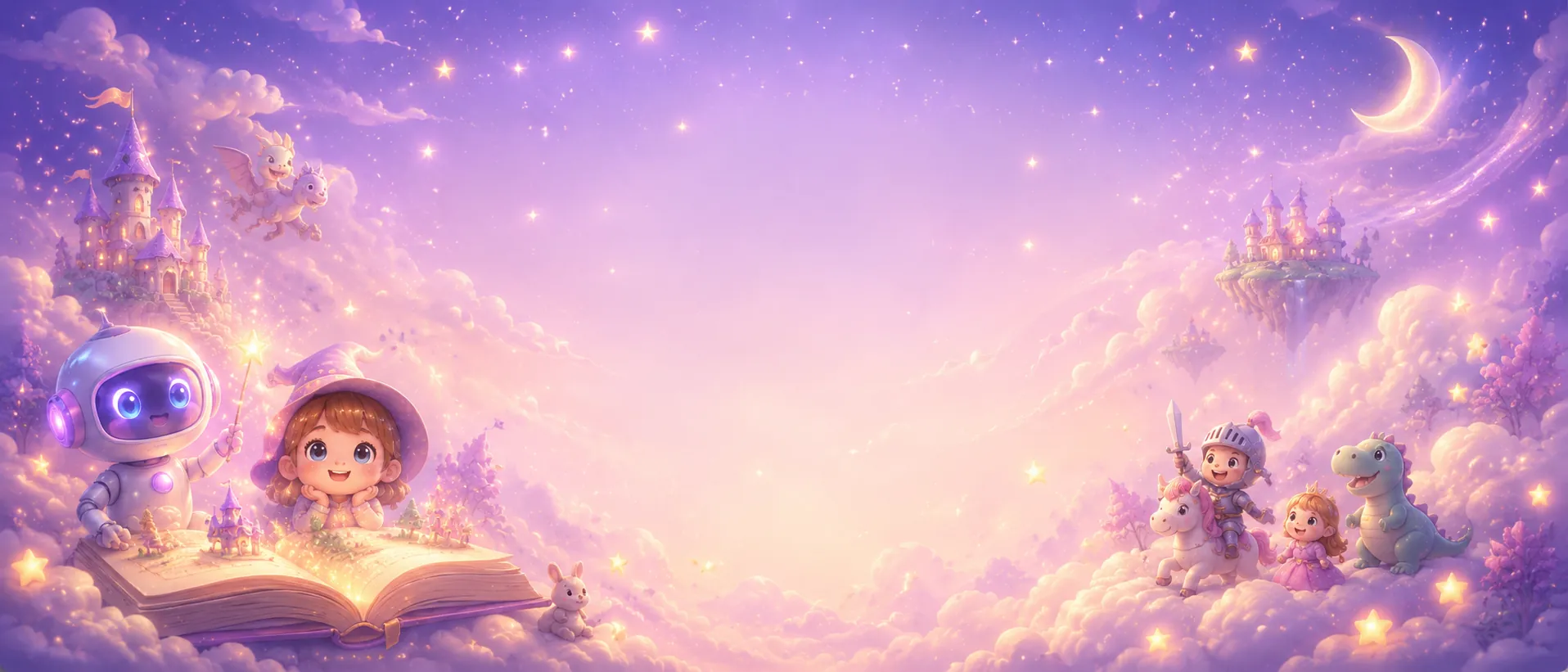 AI Storybook campaign background